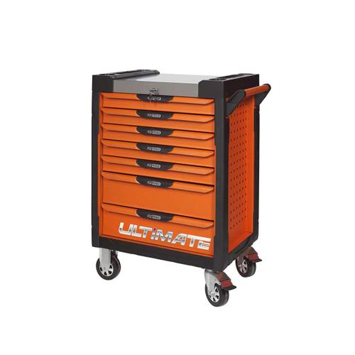 Servante KS TOOLS Ultimate - Orange - 7 tiroirs - 819.0007