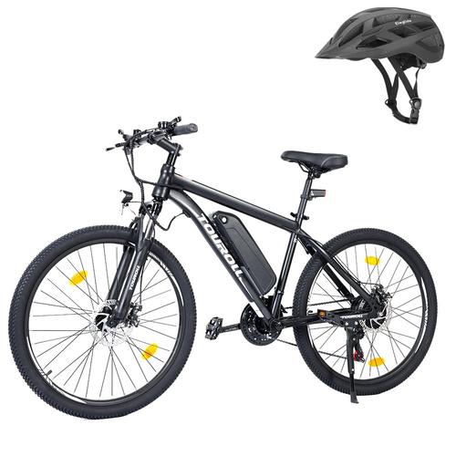 Touroll U1 Vélo Vtt Électrique 26 Pouces Tout-Terrain Avec Casque Taille L