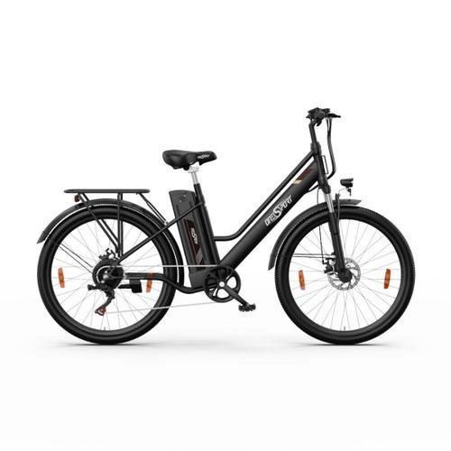 Onesport Ot18-3 Vélo Électrique - 26" Roues 250w Moteur 36v14.4ah Batterie 40km Autonomie Frein À Disque - Noir