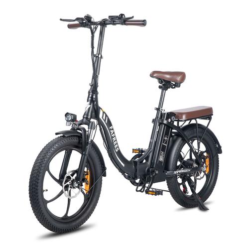 Vélo Électrique Pliable Fafrees F20 Pro 20 Pouces Autonomie 90km Amortisseur Avant Freins À Disque 20" X 3,0 Graisses Shimano 7s Batterie 36v18ah Vélo De Ville Pour Adulte Noir