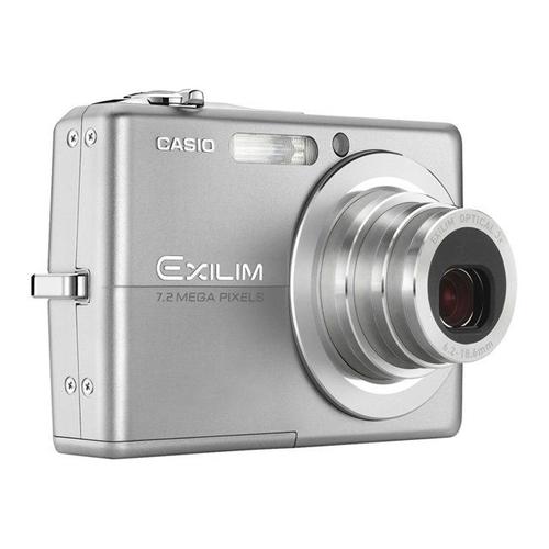 Appareil photo Compact Casio EXILIM CARD EX-S770 Argent Appareil photo numérique - compact - 7.2 MP - 3x zoom optique - flash 6 Mo - argent