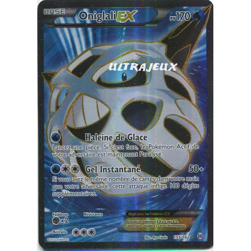 Pokémon - 155/162 - Oniglali Ex - Xy - Impulsion Turbo - Full Art