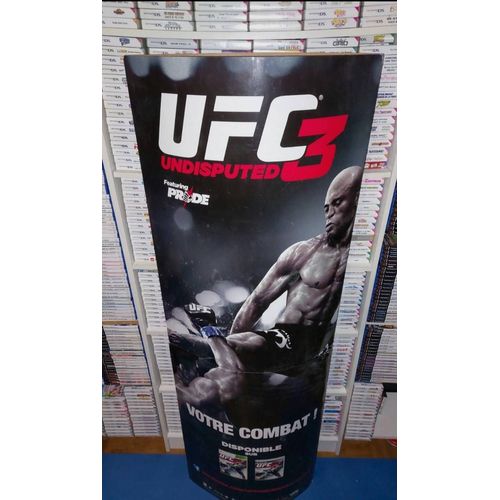 Plv Pos Ufc 3 Undisputed Featuring Pride Ps3 Xbox 360 Stand Standee Store Totem