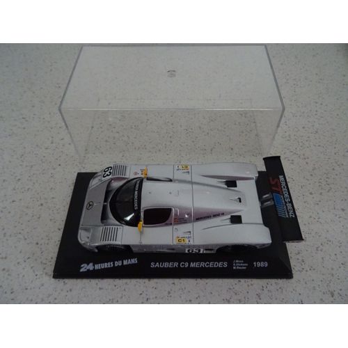 Voiture Miniature Sauber C9 Mercedes 24 Heures Du Mans 1989-Altaya