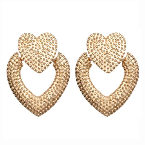 Lats-Grandes Boucles D'oreilles Vintage Pour Femmes, Pendentif Géométrique En Métal Doré, Bijoux Tendance Et À La Mode, 2020