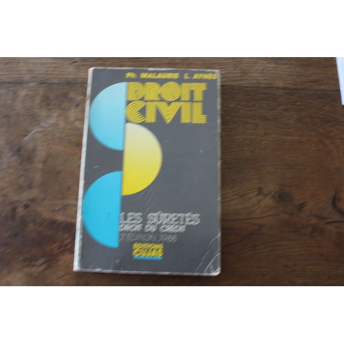 Droit Civil Les Suretes Droit Du Credit