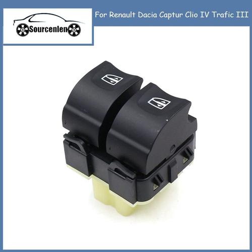 254118044r Car Window Control Lifter Switch For Renault Dacia Captur Clio Iv Trafic Iii 10023898 254118722r