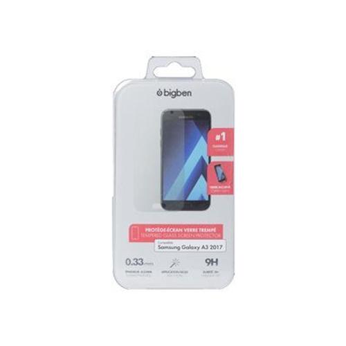 Bigben Connected - Protection D'écran Pour Téléphone Portable - Verre - Transparent - Pour Samsung Galaxy A3 (2017)