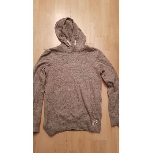 Sweat Gris A Capuche 12-14 Ans H&m
