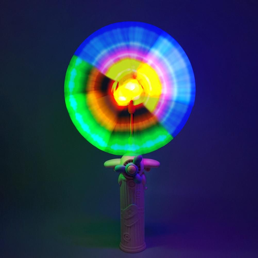Moulin  Vent En Forme De Poisson Avec Lumires Led Colores... - 4