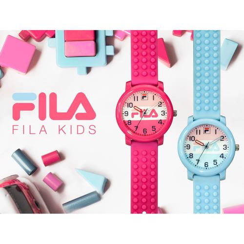 Montre Analogique Bracelet Silicone Série Filakids - Rose