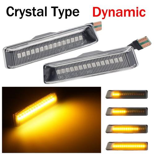 Feu Clignotant Dynamique Led Pour Bmw E36 M3, 1997 ¿ 1999, X5 E53 1999-2006, Marqueur Latéral, Clignotant Séquentiel