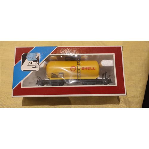 Wagon Citerne Shell Lima 302713 En Boite-Lima