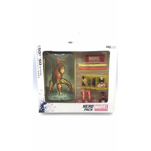 Bigben Interactive Marvel Hero Pack Iron Man - Kit D'accessoires - Pour Nintendo Ds Lite, Nintendo Dsi