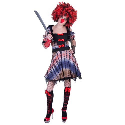 Déguisement Robe Clown Femme - Taille: M / L