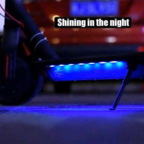 Barre Lumineuse Led Pliable Pour Trottinette Électrique, Lumière Décorative De Sécurité Pour Le Cyclisme De Nuit, Pour Xiaomi Ata Jia M365