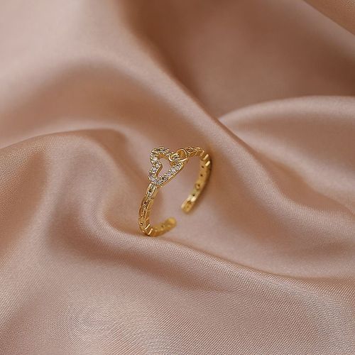 Lats ¿ Bague De Luxe En Zircon Doré Et À Perle Pour Femme, Anneau Vintage Ouvert, Bijoux Élégants Et Sexy, Cadeau À La Mode, 2021