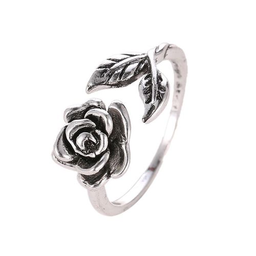 Lats ¿ Bagues Vintage En Cuivre Pour Femme, Couleur Or Rose, Pour Fête De Mariage, Feuille, Doigt Ouvert, Bijoux À La Mode, Pour La Saint-Valentin, 2021