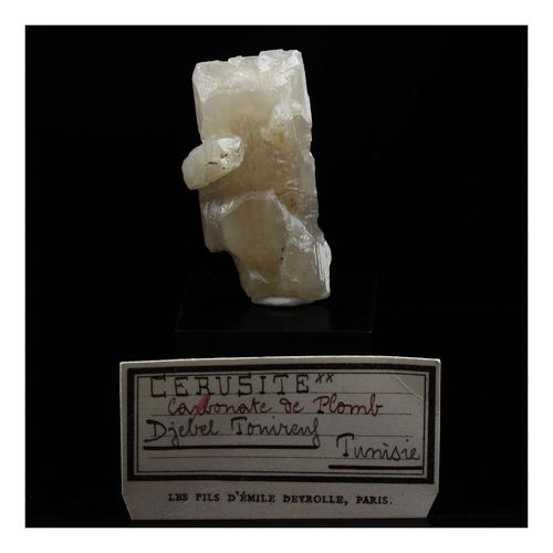 Cerusite. 117.0 Ct. Djebel Touireuf, Tunisie.