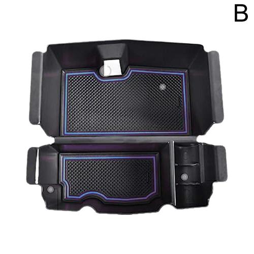 Bleu Taille Unique Pour Jeep Wrangler Jl Jlu Gladiator Console Centrale Organisateur B2 Accoudoir