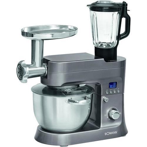 Robot patissier multifonction 4 en 1 - 6.2 L 1200W Bomann KM 1395 CB Titan