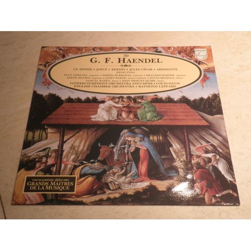 Grands Maîtres De La Musique N° 30 G. F. Haendel - Le Messie, Josué, Xerxès, Jules César, Ariodante