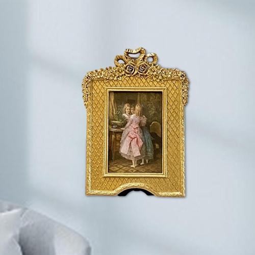 Cadre Photo Style européen, bureau rectangulaire en relief, Style Baroque pour salon chambre à coucher, galerie d'art