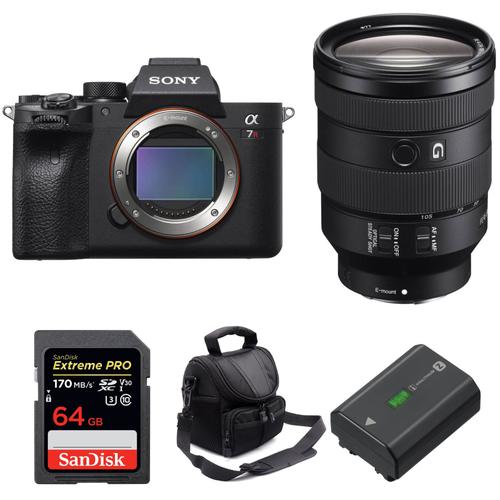 Sony ALPHA 7R IV + FE 24-105 mm F4 G OSS + SanDisk 64GB Extreme PRO 170 MB/s + Sony NP-FZ100 + Sac | Garantie 2 ans