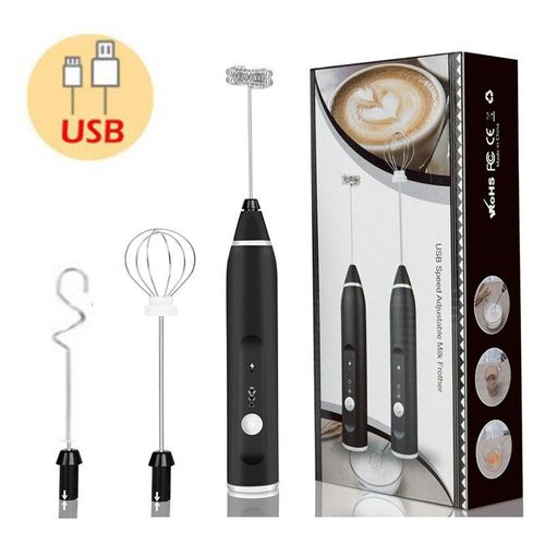 Batteur À ?Ufs Électrique, Batteur À Lait, Mélangeur À Main, Mini Café, Cappuccino, Crème, Fouet, Agitateur, Outils De Cuisine