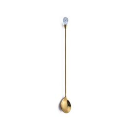 Cuillère À Remuer En Acier Inoxydable, Café, Thé, Long Manche, Crème Glacée, Cuillère À Dessert, Cristal, Assad, Britware, Fournitures De Cuisine
