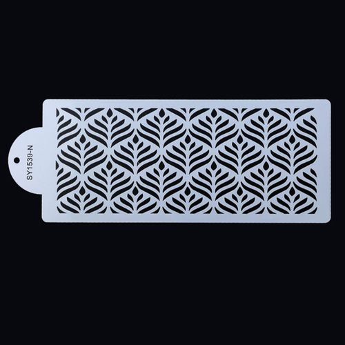 Tamis À Sucre En Plastique De Style Bohème, Moule D'impression Creux, Modèle De Décoration De Bord De Gâteau De Mariage, Outils De Cuisson, Diy