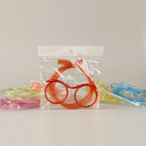 Pailles À Boire En Plastique Souple Drôles, Verres Uniques, Tube De Bar Flexible, Accessoires De Fête Pour Enfants, Cadeau De Noël
