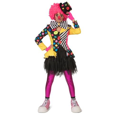 Veste Clown Multicolore Femme - Taille: M / L