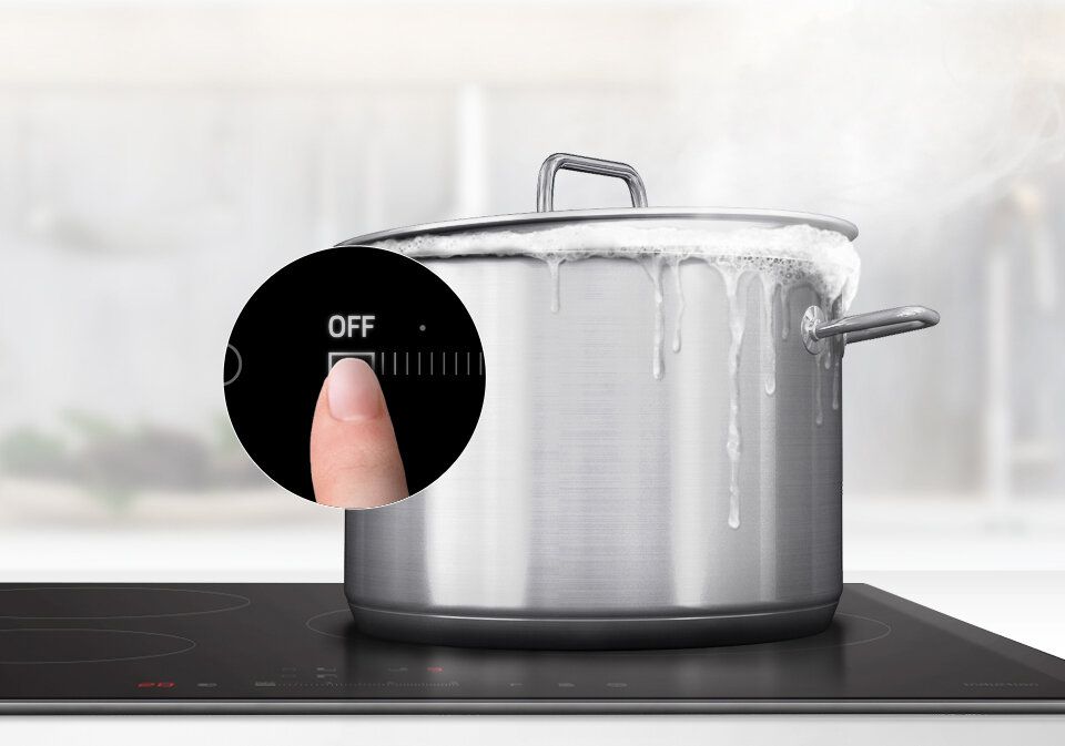 Samsung NZ63M3707AK - Table de cuisson � induction - 3 plaques de cuisson - Niche - largeur : 56 cm - profondeur : 49 cm - noir - avec bord coup� image 1 | Rakuten