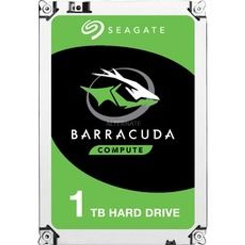 Seagate Guardian BarraCuda ST1000LM048 - Disque dur - 1 To - interne - 2.5" - SATA 6Gb/s - 5400 tours/min - mémoire tampon : 128 Mo