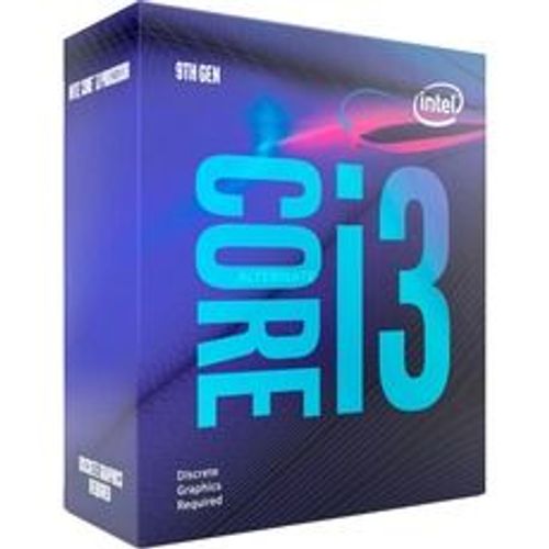 Intel® Core i3-9100 processeur 3,6 GHz Boîte 6 Mo Smart Cache Intel® Core? i3 de 9e génération, 3,6 GHz, LGA 1151 (Emplacement H4), PC, 14 nm, i3-9100
