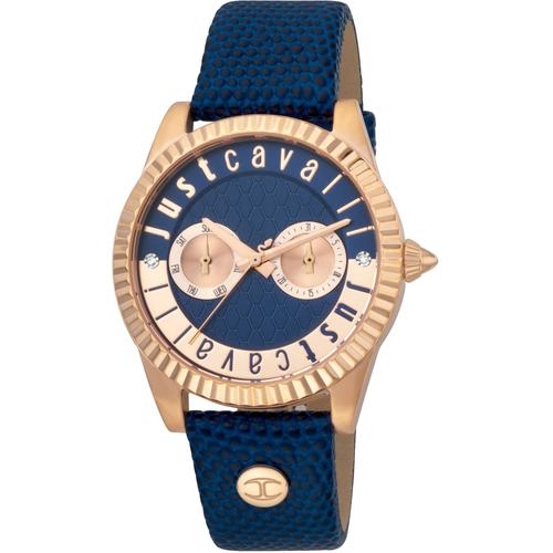 Montre Just Cavalli Xl Jc1l142l0035 - Analogique Quartz Pour Femme En Cuir