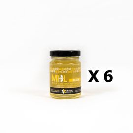 Lot 6x Miel D'acacia - Monts Du Lyonnais - Rhône Alpes - Le Rucher De Macameli - Pot 125g
