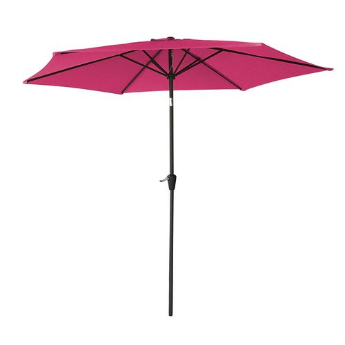 Parasol Droit Hapuna Rond 2,70m De Diam?Tre Fuchsia