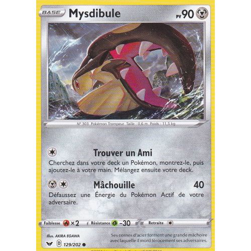 Carte Pokemon - Mysdibule - 129/202 - Épée Et Bouclier