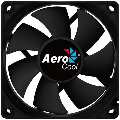 aerocool ventilateur de boitier aerocool force 8cm (noir) noir