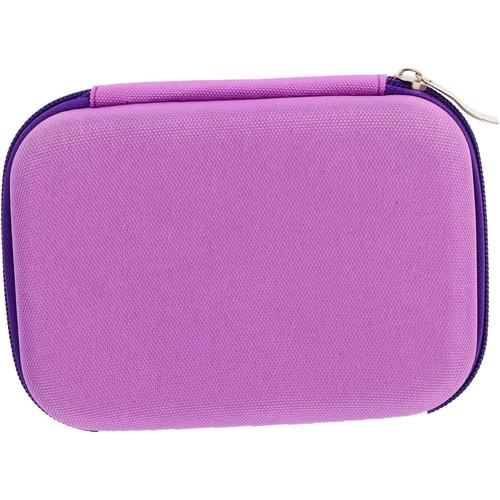 1 Pc Sac De Rangement pour Huiles Essentielles Trousse De Voyage Huiles Essentielles Organisateur De Sac De Voyage Violet,Mauve Miniature Eva Manchon De Bouteille