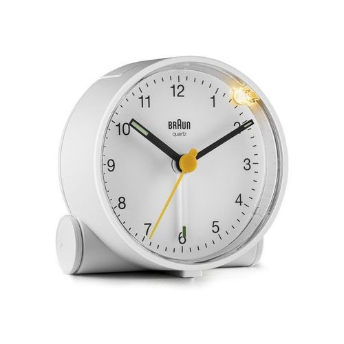 Réveil Analogique Braun BC-01-W Blanc