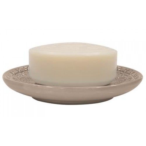 Porte savon - Céramique - Beige - Relief SPIRELLA