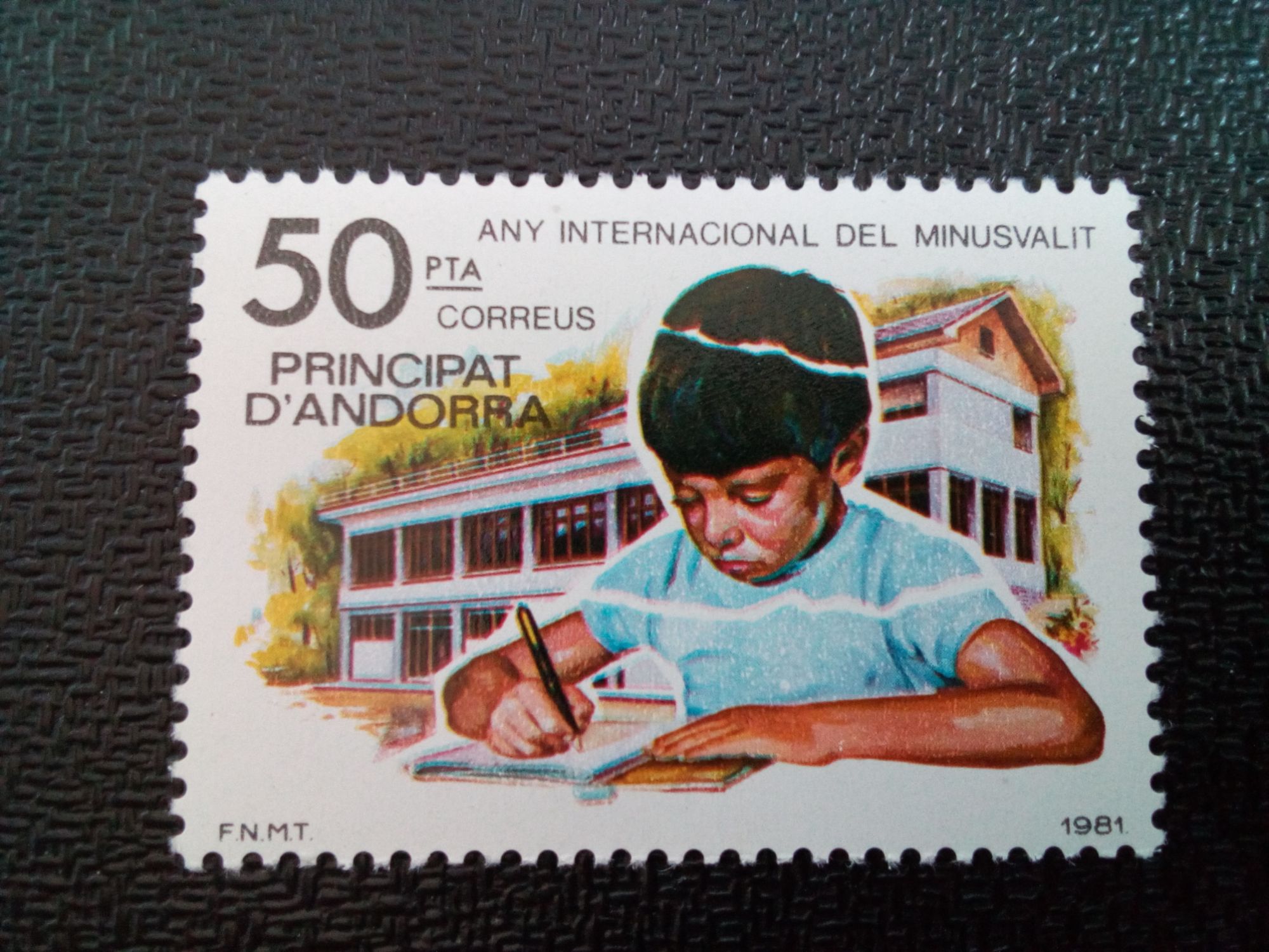 Timbre Andorra Yt 134 Année Internationale De L'enfant 1981 ( 70204 )