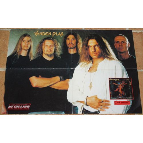 Poster Affiche Magazine Revue Hard Rock Vanden Plas 60x42cm