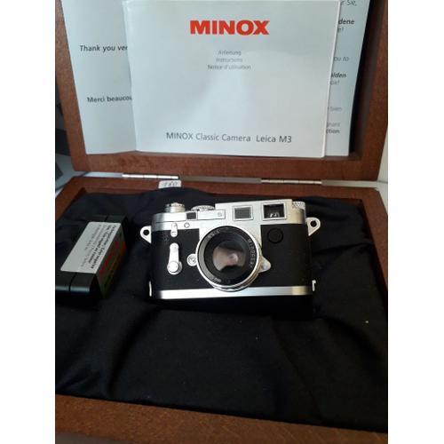 Minox classic camera Leia M3 60501 miniature 8x11mm boite