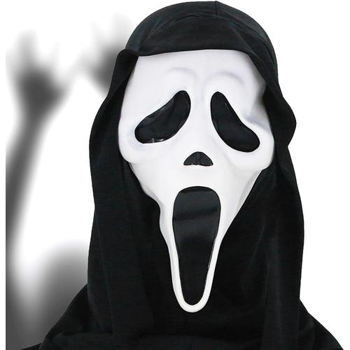 Halloween Masque Horreur | Ghostface Masque Deguisement En Latex | Masque Scream Realiste Adulte | Cosplay Masque D'horreur Pour Carnaval Halloween