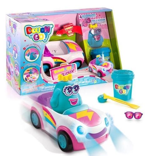 Power Dough Voiture Rose