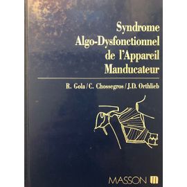 Syndrome Algo-Dysfonctionnel De L'appareil Manducateur Sadam